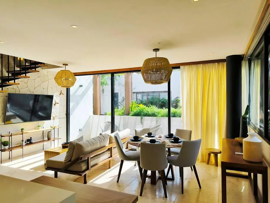 Nuuch Ph1 Comfy 2 Bdr Penthouse W Pvt Pool Aldea Zama Apartment Tulum